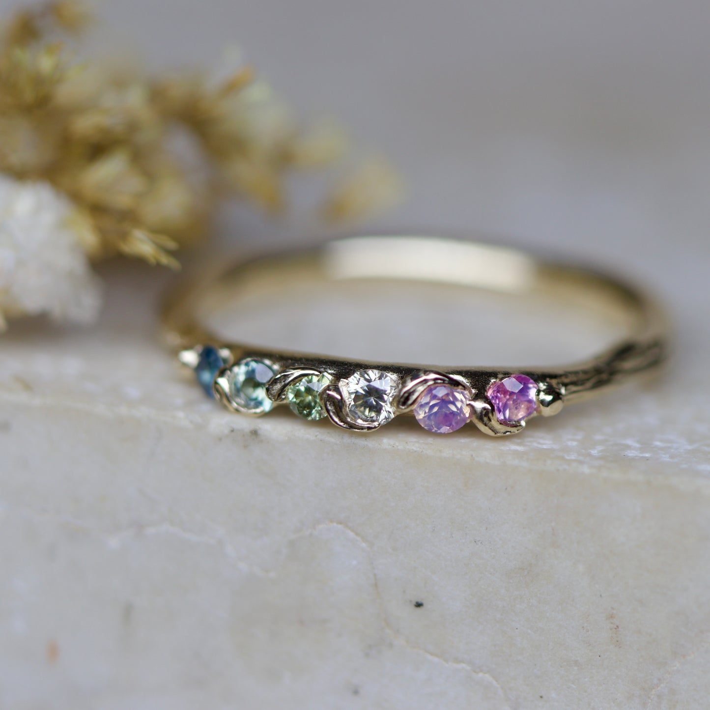 Wildflower fae ~ ombré ring