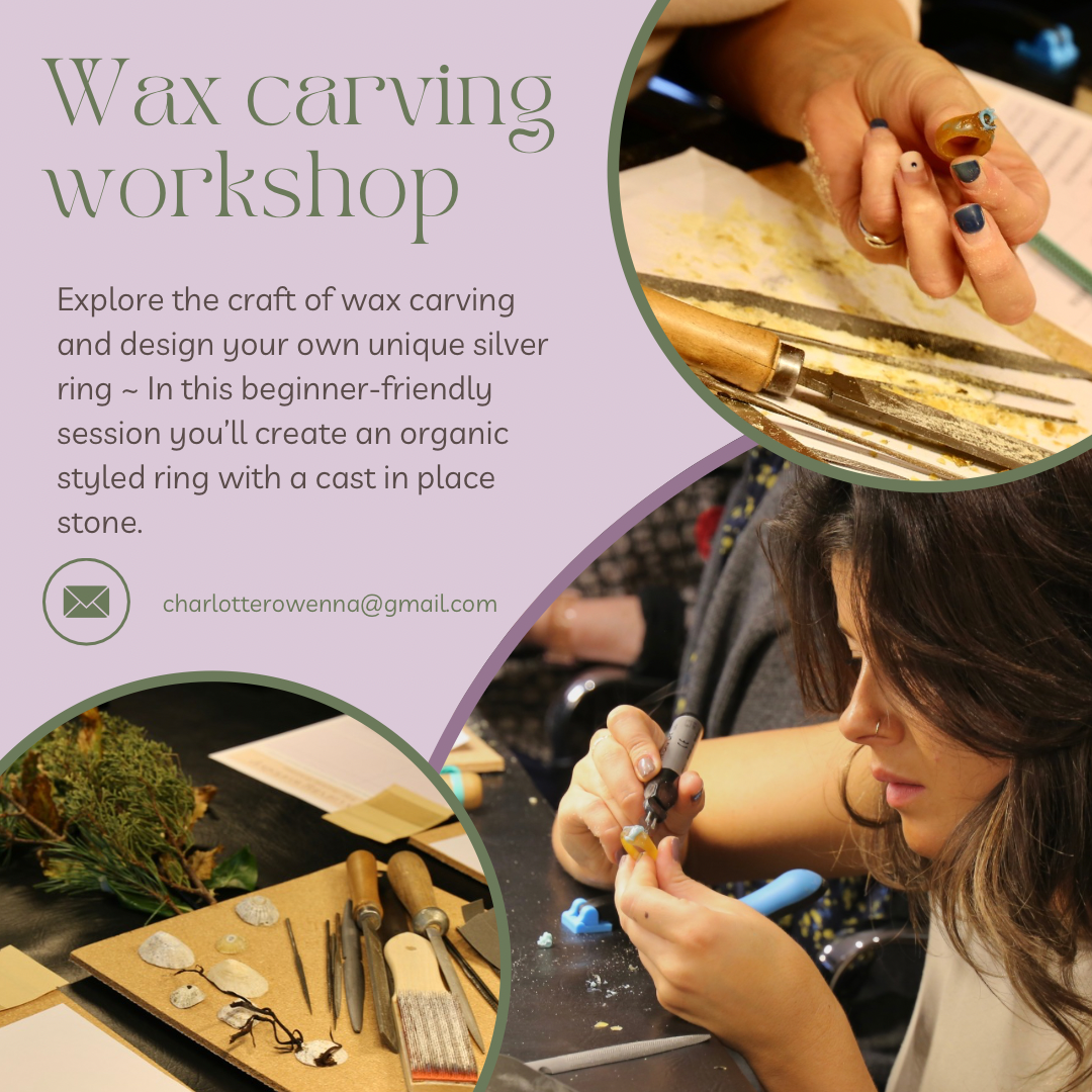 Beginners wax carving workshop @ Roch castle ( Sat 14th June )