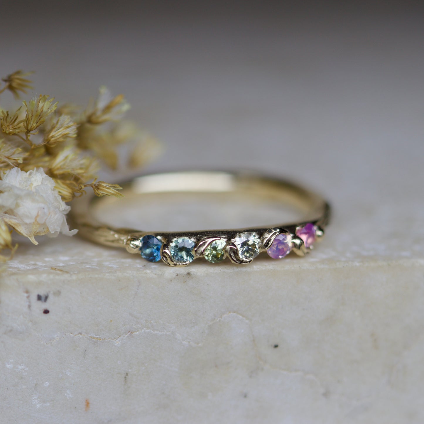 Wildflower fae ~ ombré ring