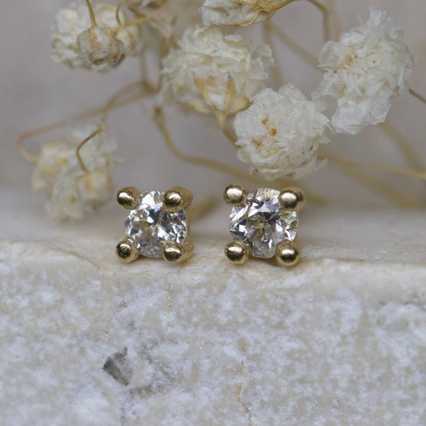 Diamond studs * ready to ship