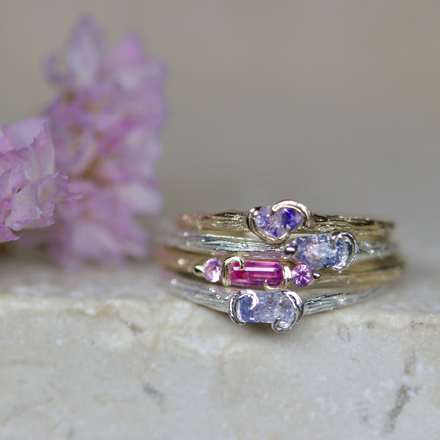Pink sapphire Fae trilogy ( ready to ship )