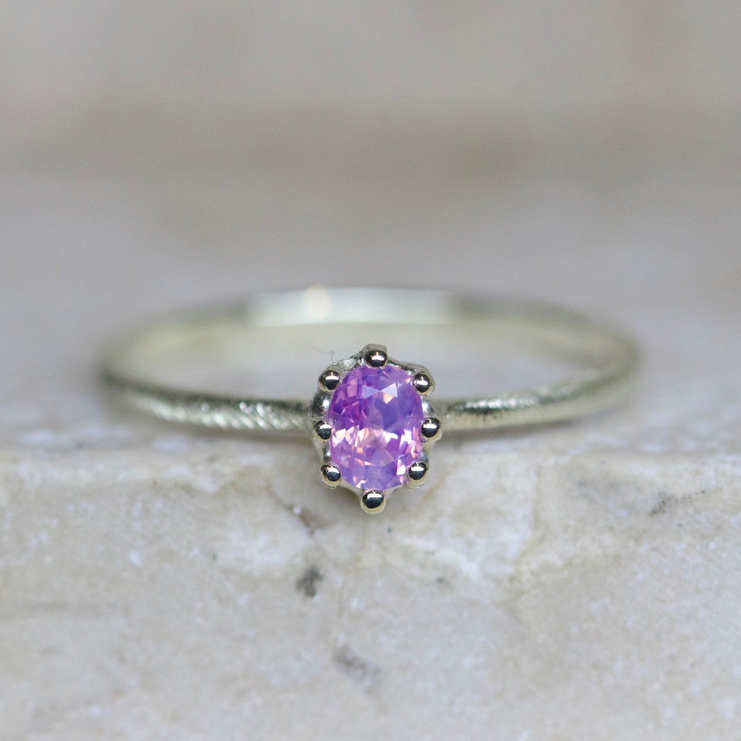 Sea pink solitaire ( ready to ship