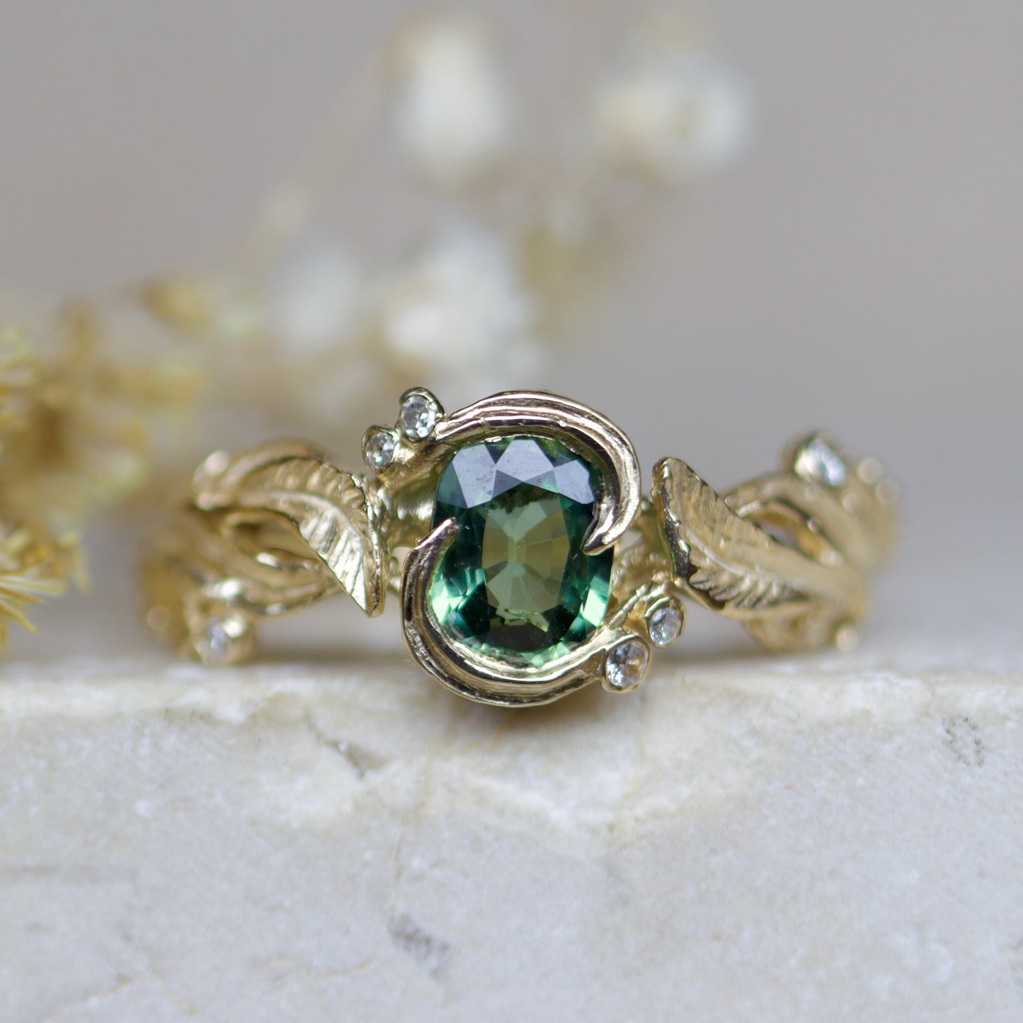 Hawthorne and rosemary ring