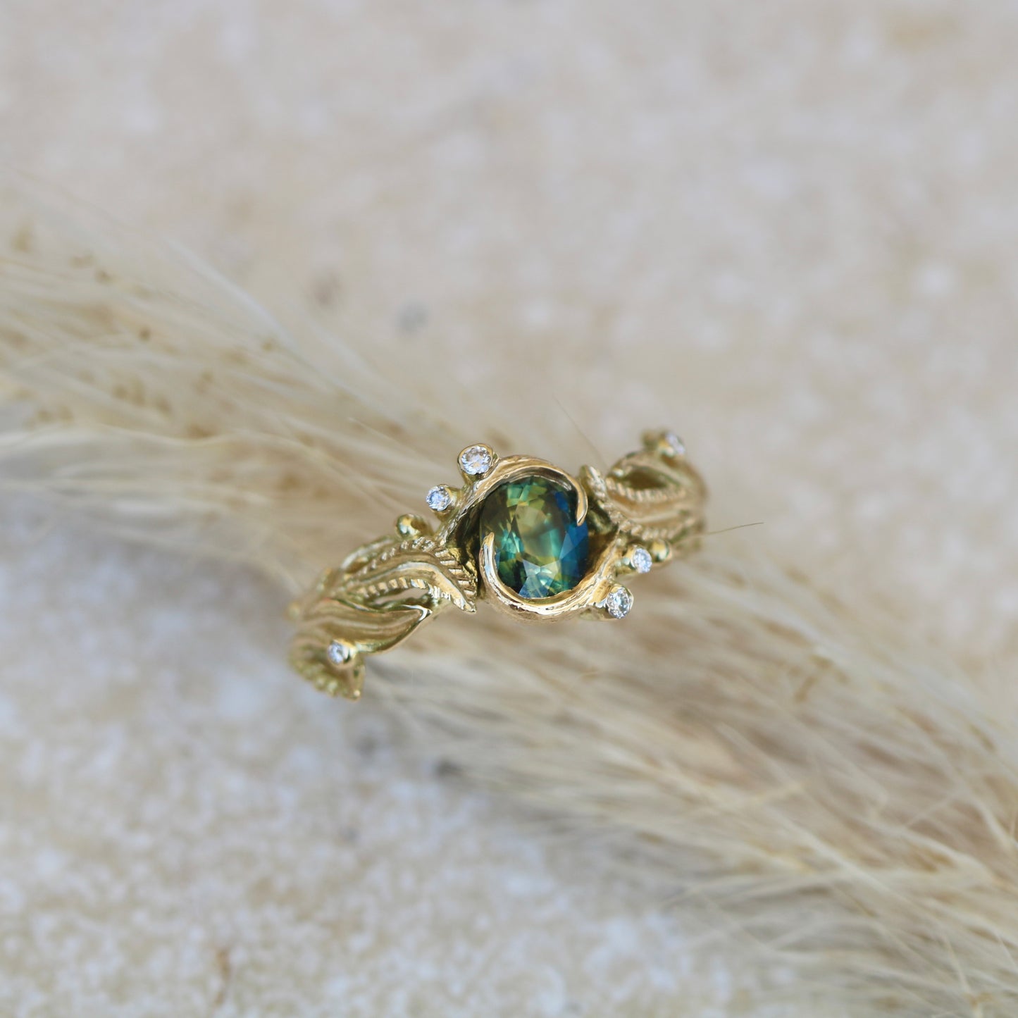 Hawthorne and rosemary ring