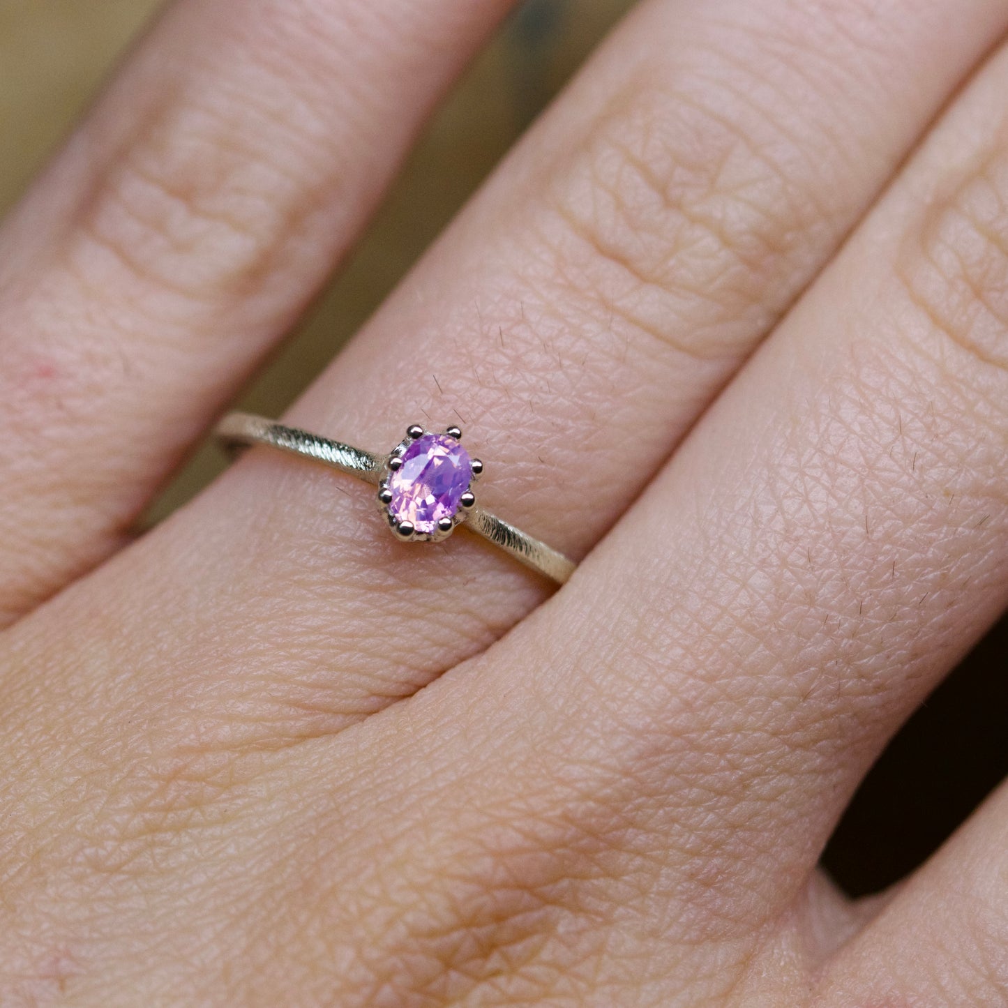 Sea pink solitaire ( ready to ship