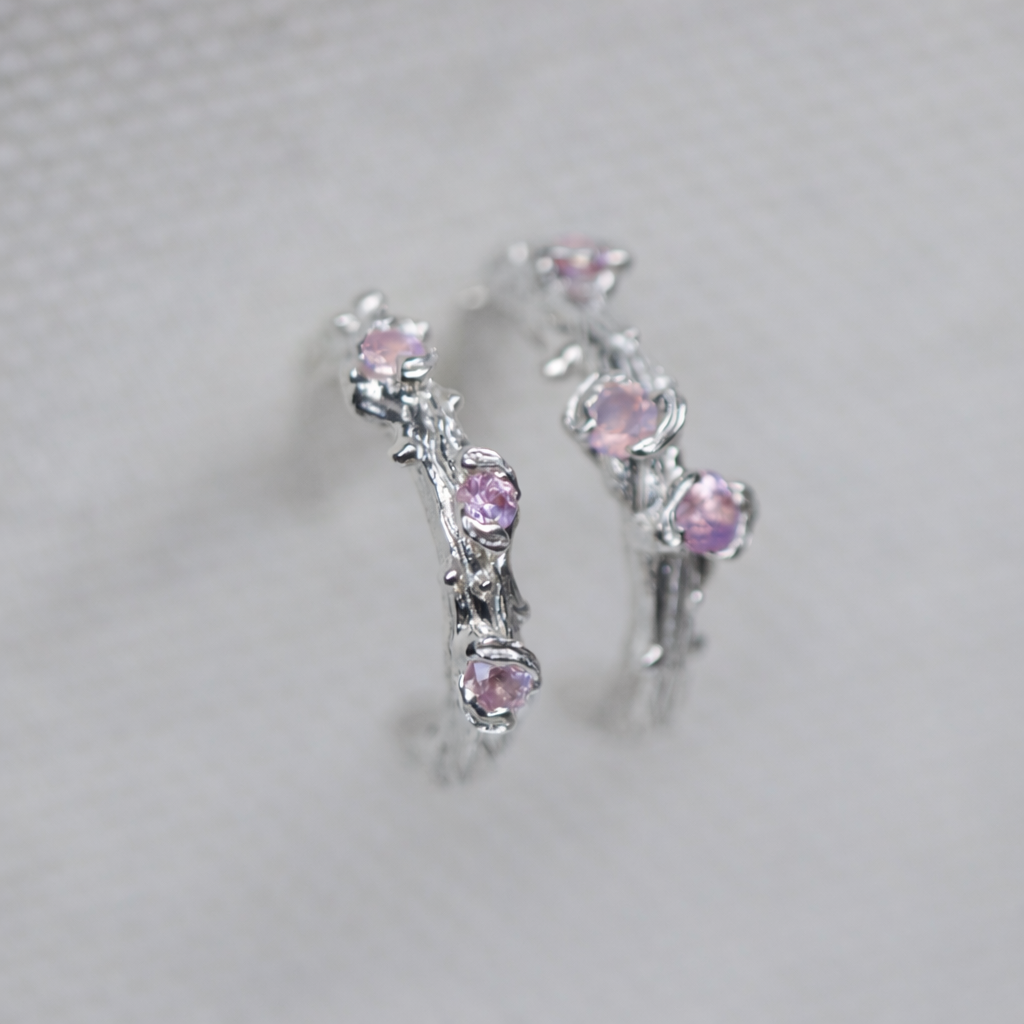 Fae styled midi hoops