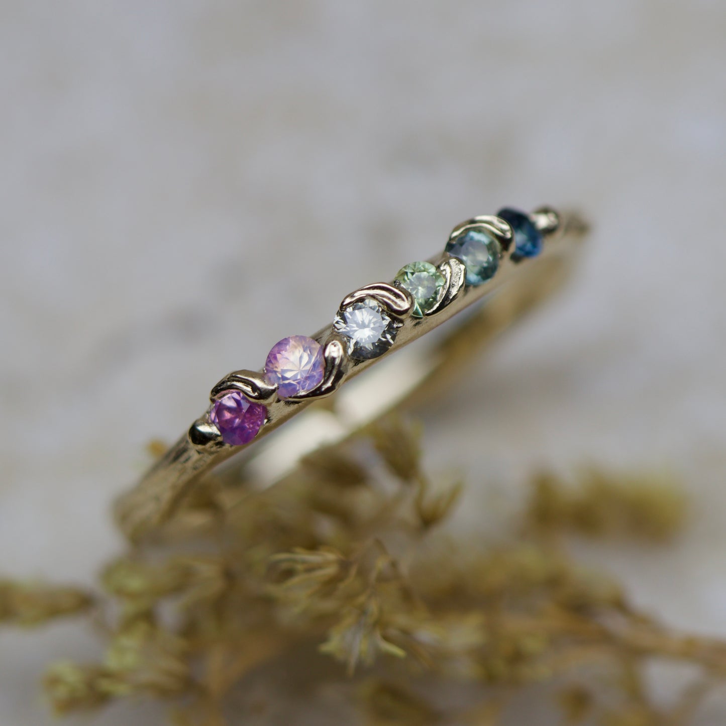 Wildflower fae ~ ombré ring