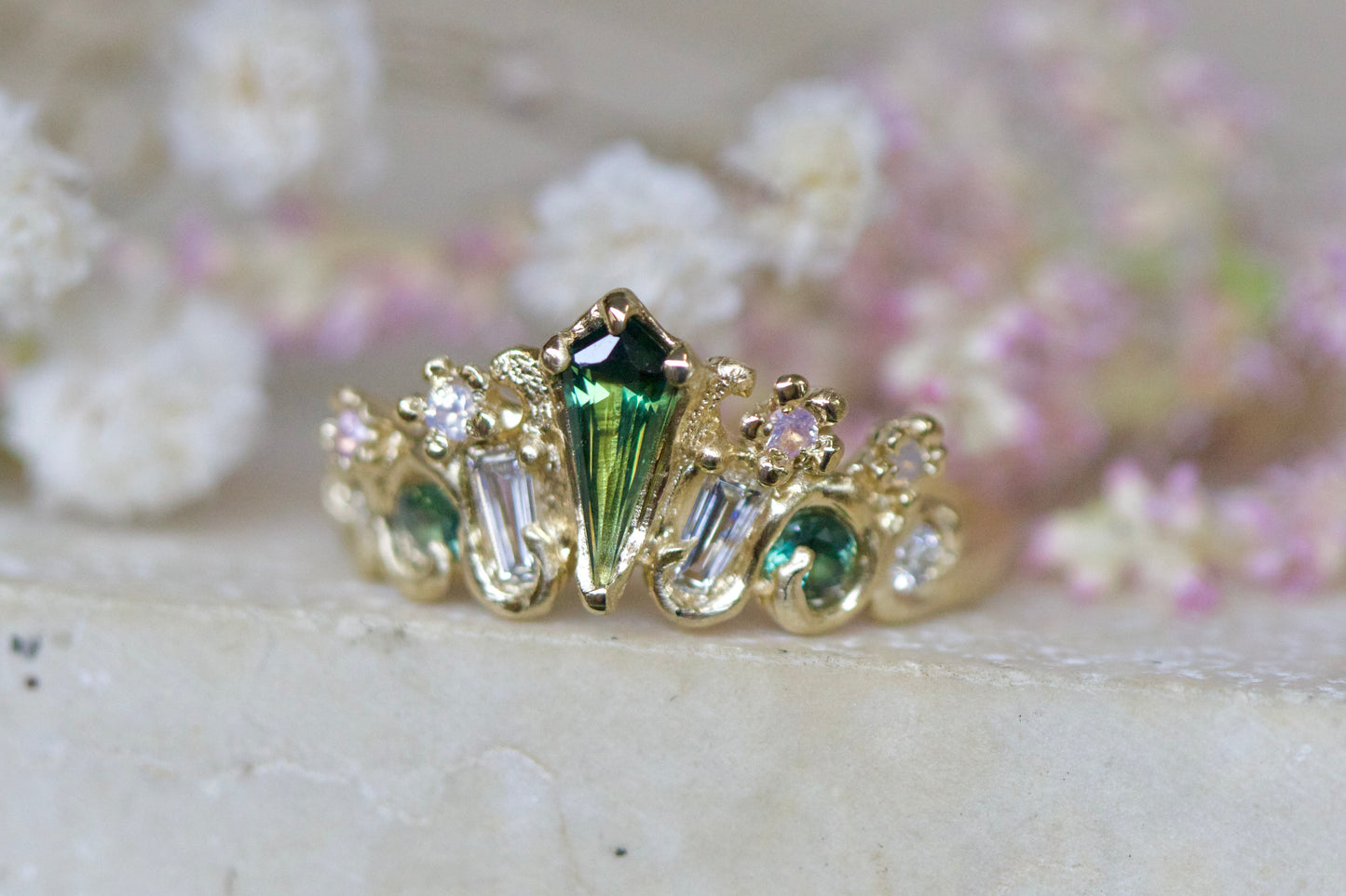 Branwen tiara ring ~ ready to ship