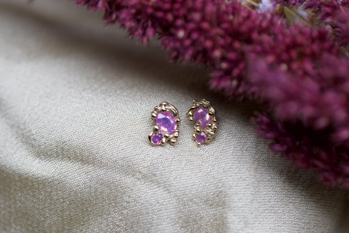 Bladder wrack studs ( ready to ship )