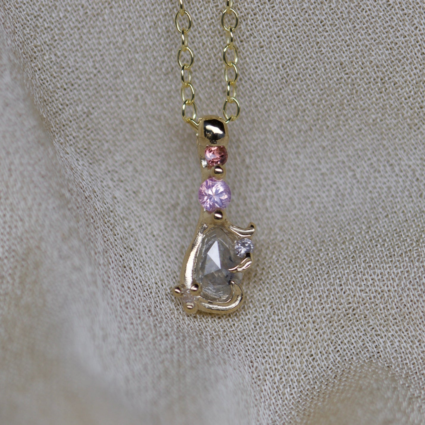 Fae & rose bay necklace ( ready to ship )