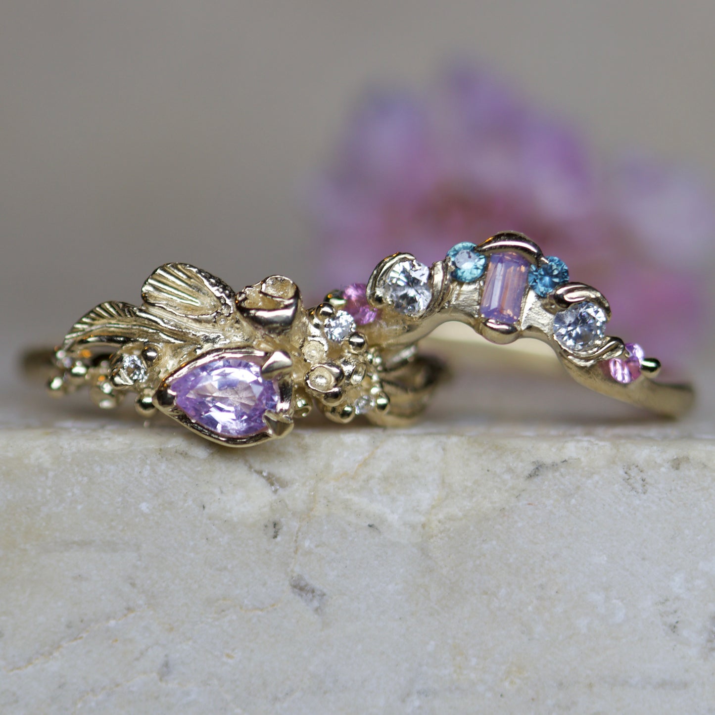 Bronwen ~ gorse ring ( ready to ship )