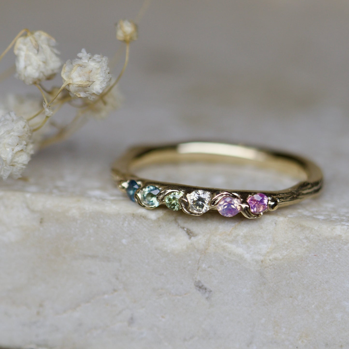 Wildflower fae ~ ombré ring