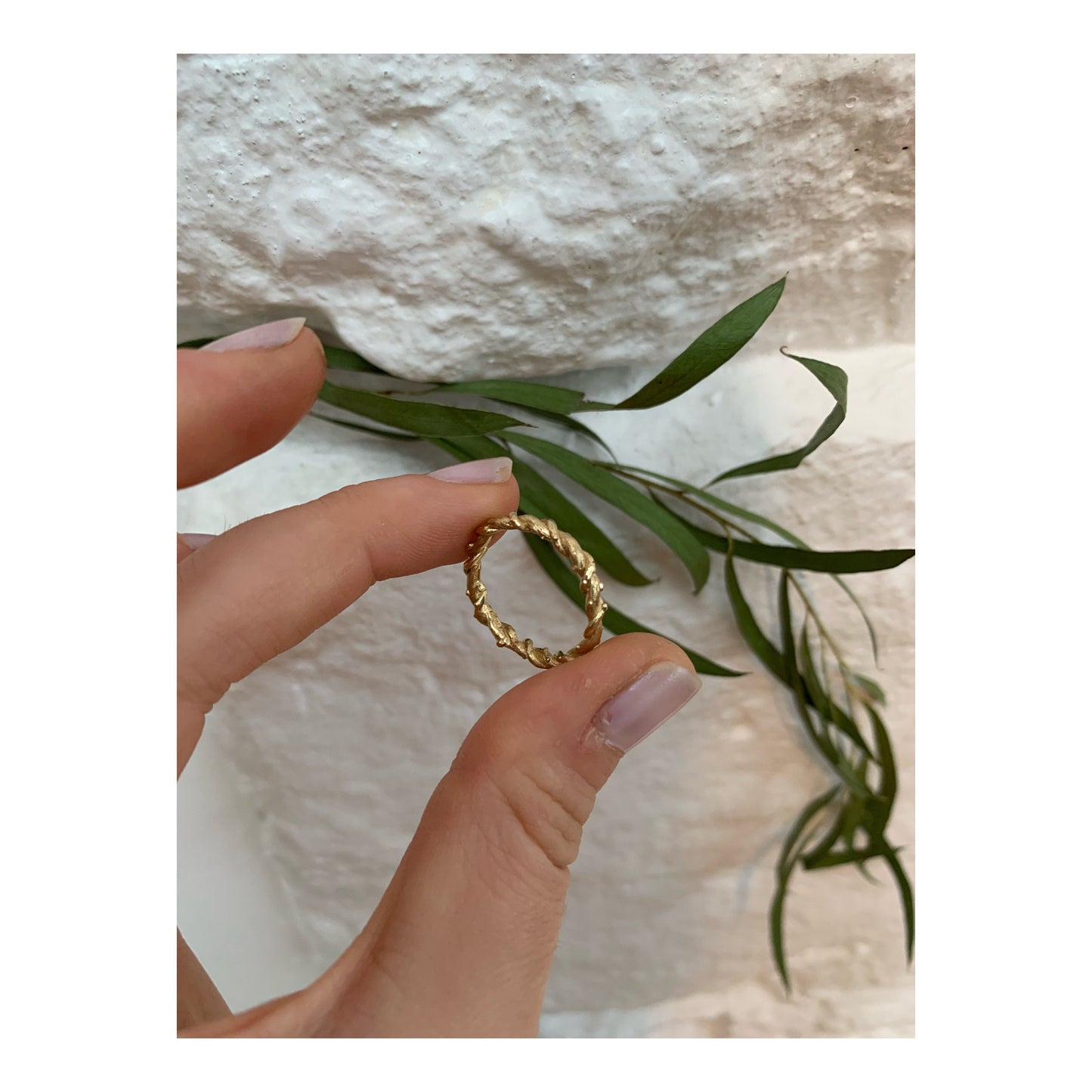 Fisherman's Rope ring