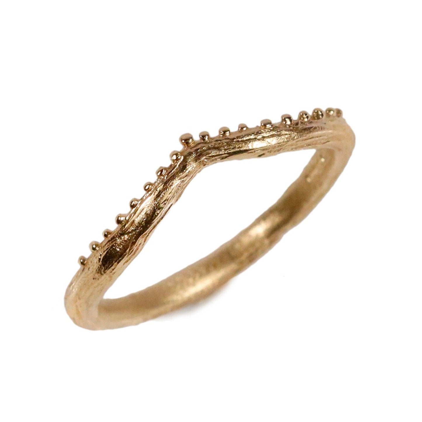 Woodland wishbone Ring