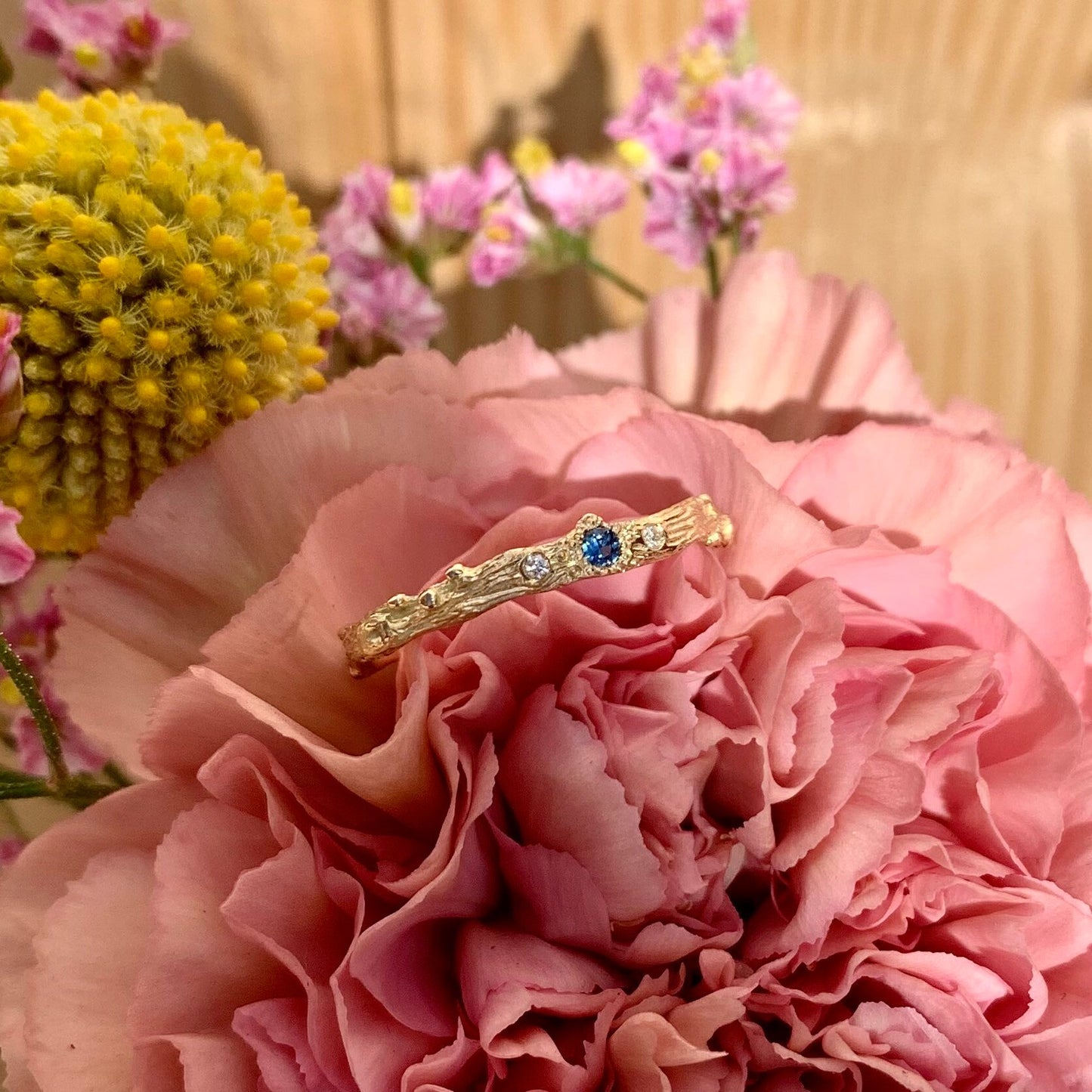 Cornflower & Elm ring