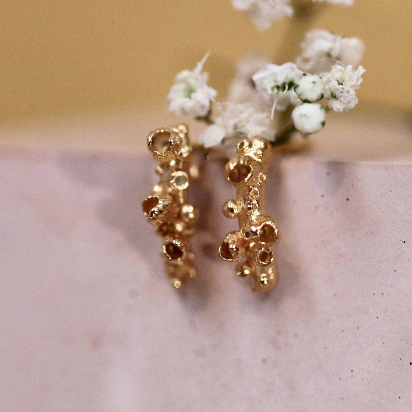 Tiny Barnacle Ear Climber / Studs