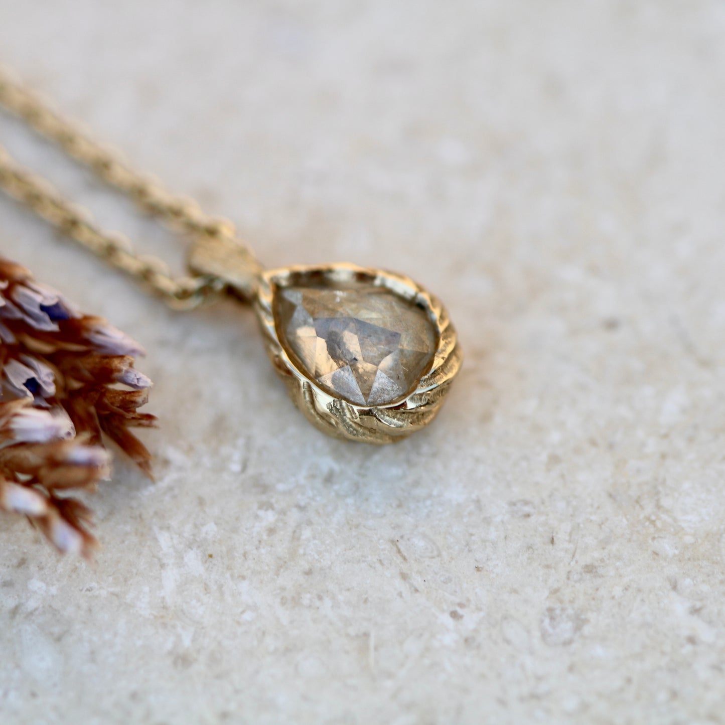 Áine diamond necklace