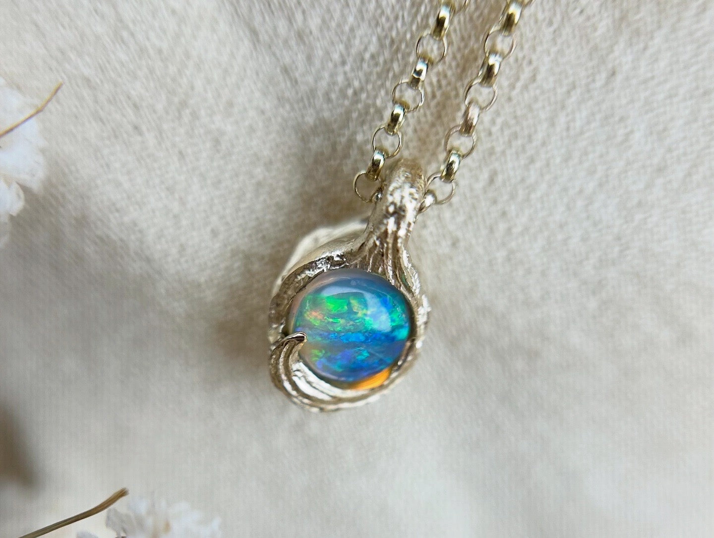 Fae Opal necklace ( ready to ship )