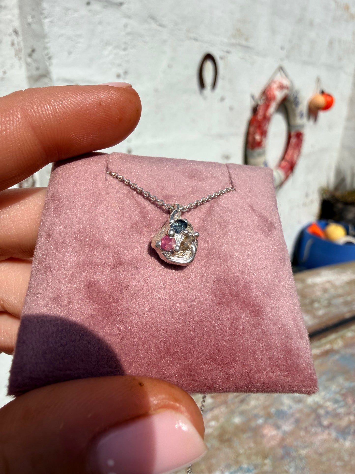 Merrow sapphire necklace