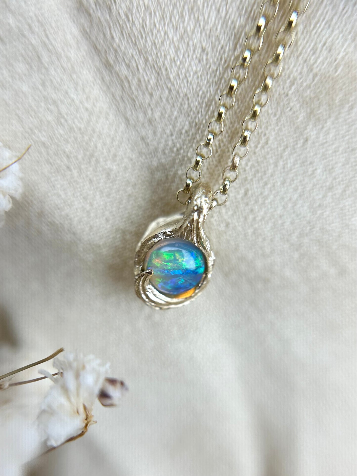 Fae Opal necklace ( ready to ship )