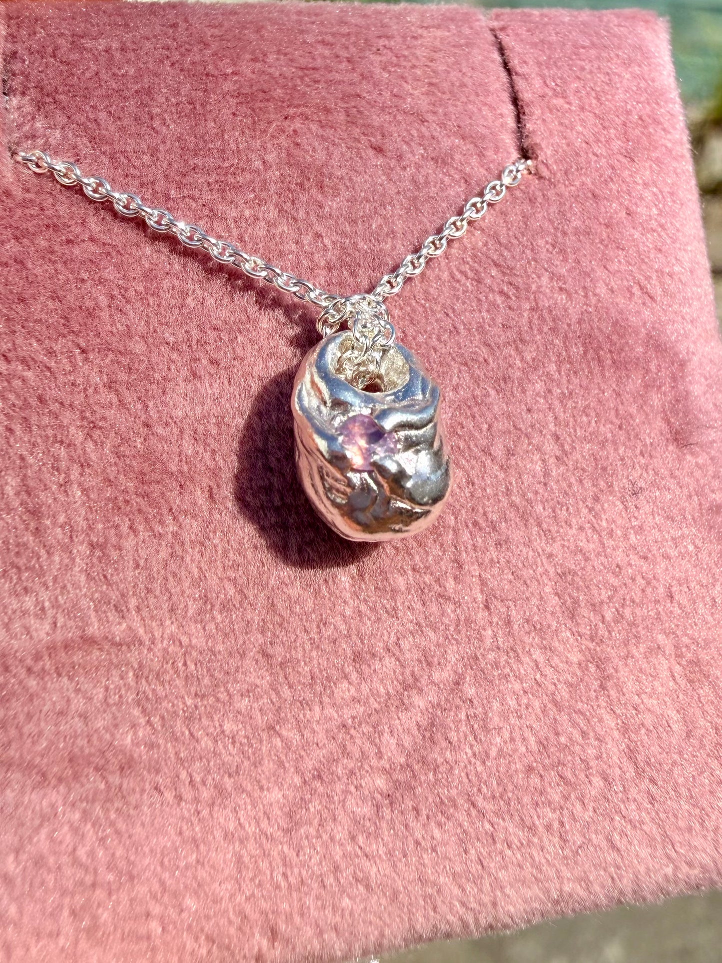 Hagstone necklace - Ready to ship