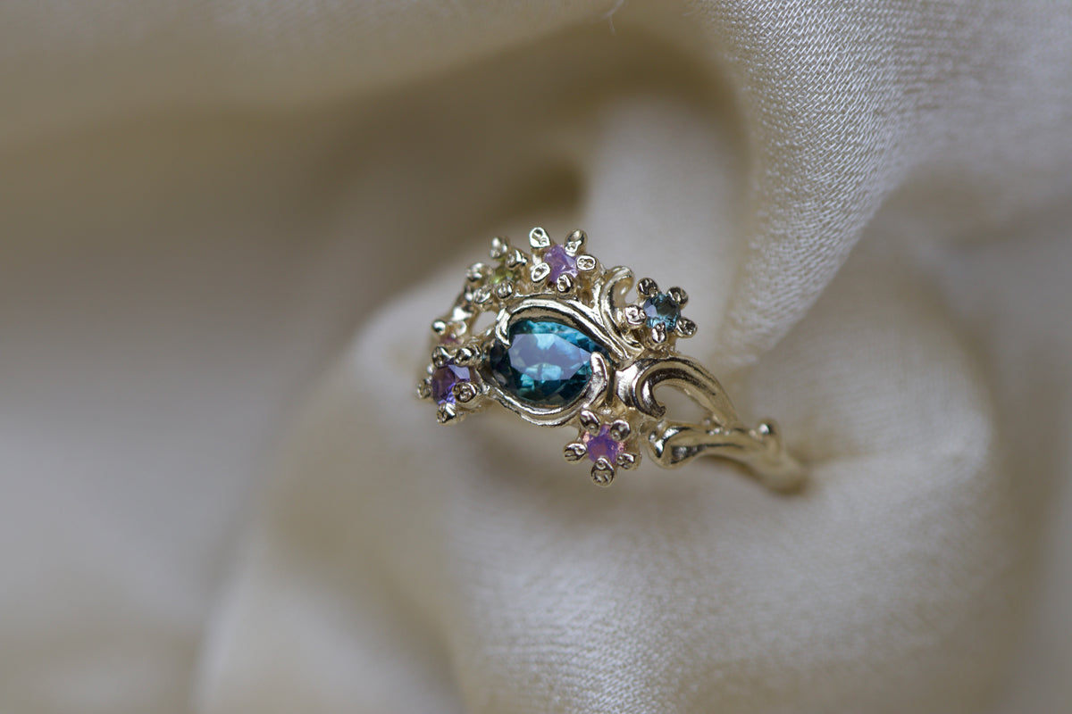 Wild Meadow ring ( ready to ship )