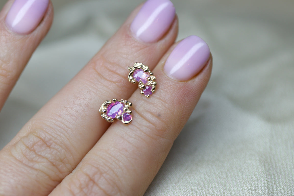 Bladder wrack studs ( ready to ship )