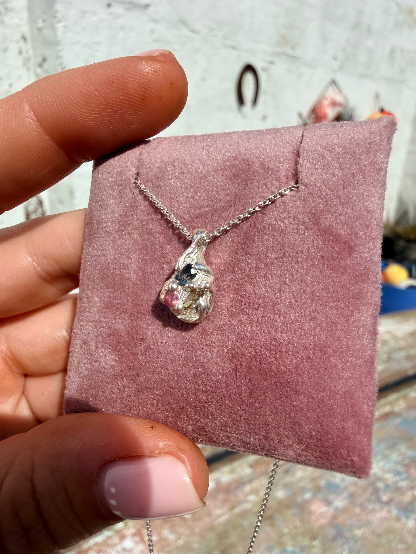 Merrow sapphire necklace