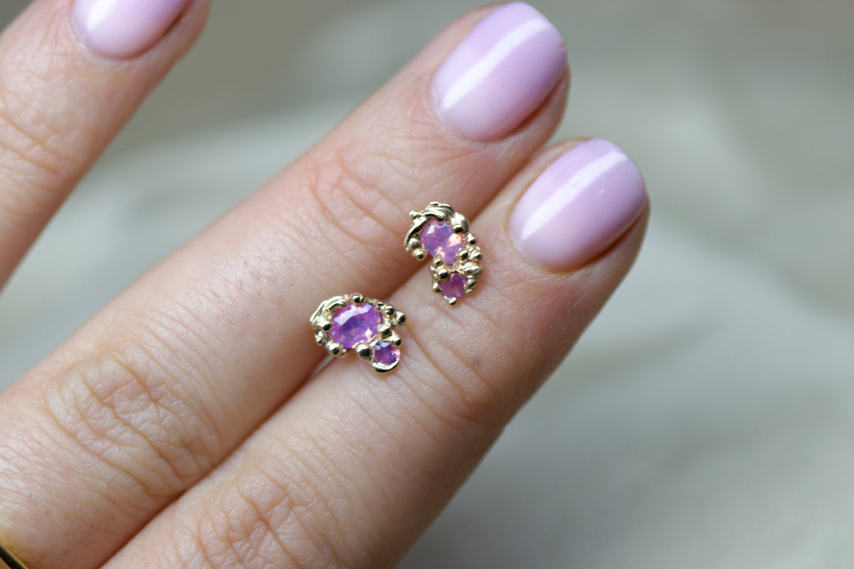 Bladder wrack studs ( ready to ship )