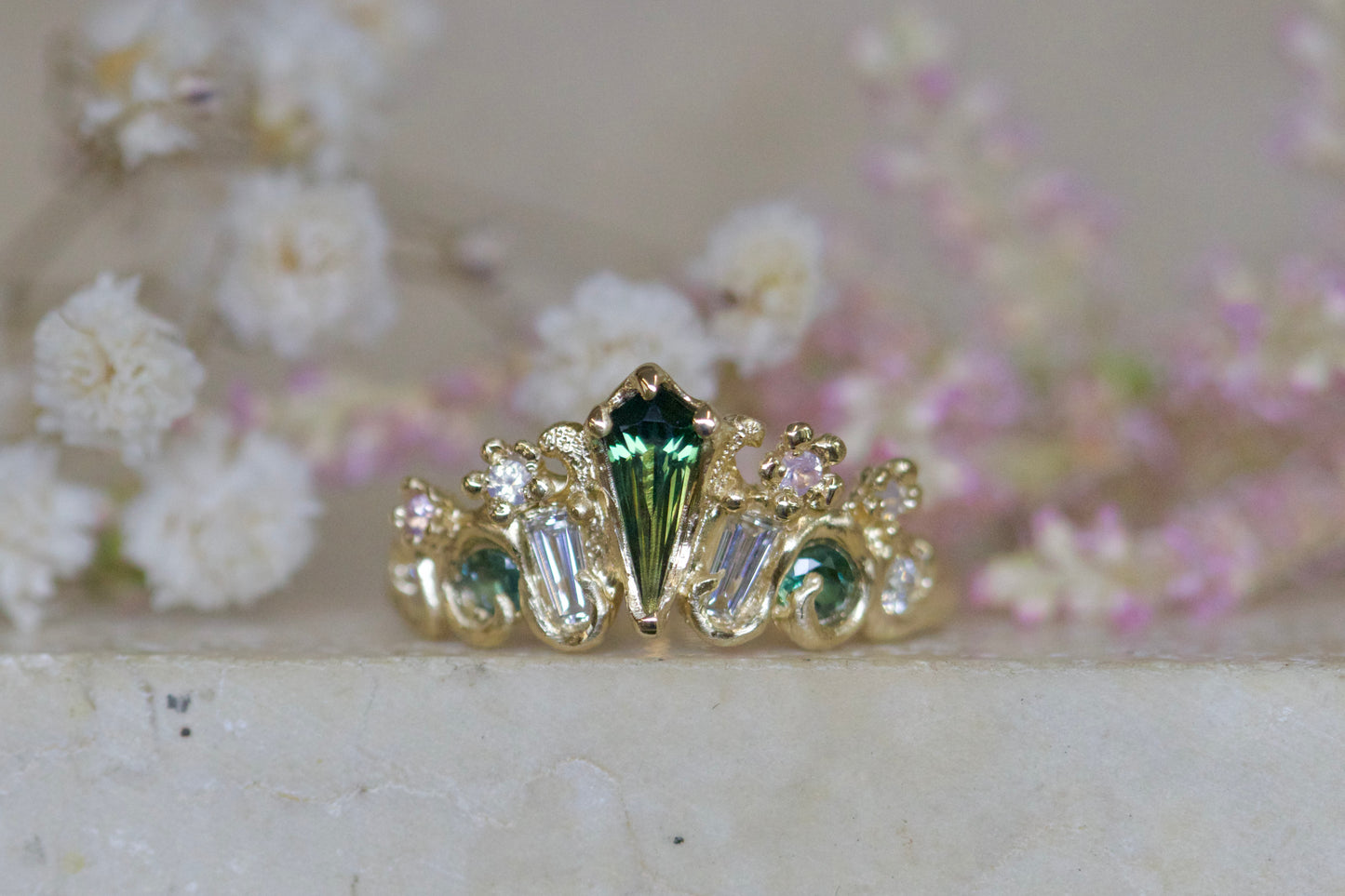 Branwen tiara ring ~ ready to ship