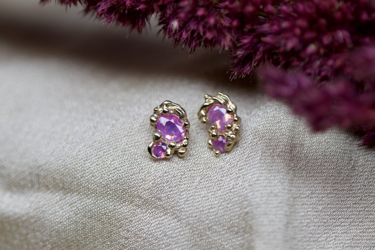 Bladder wrack studs ( ready to ship )