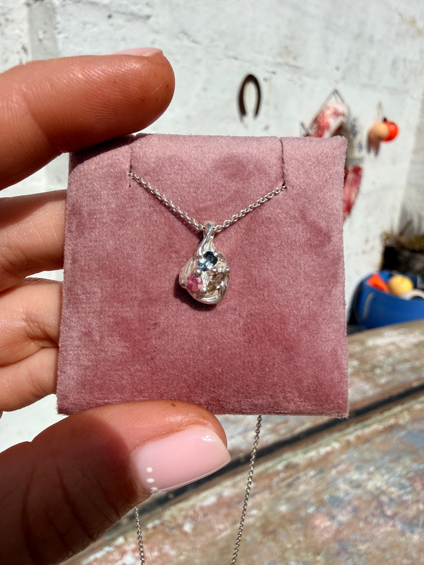 Merrow sapphire necklace
