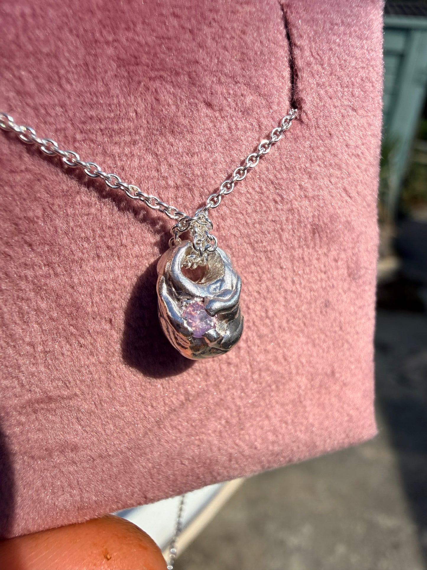 Hagstone necklace - Ready to ship