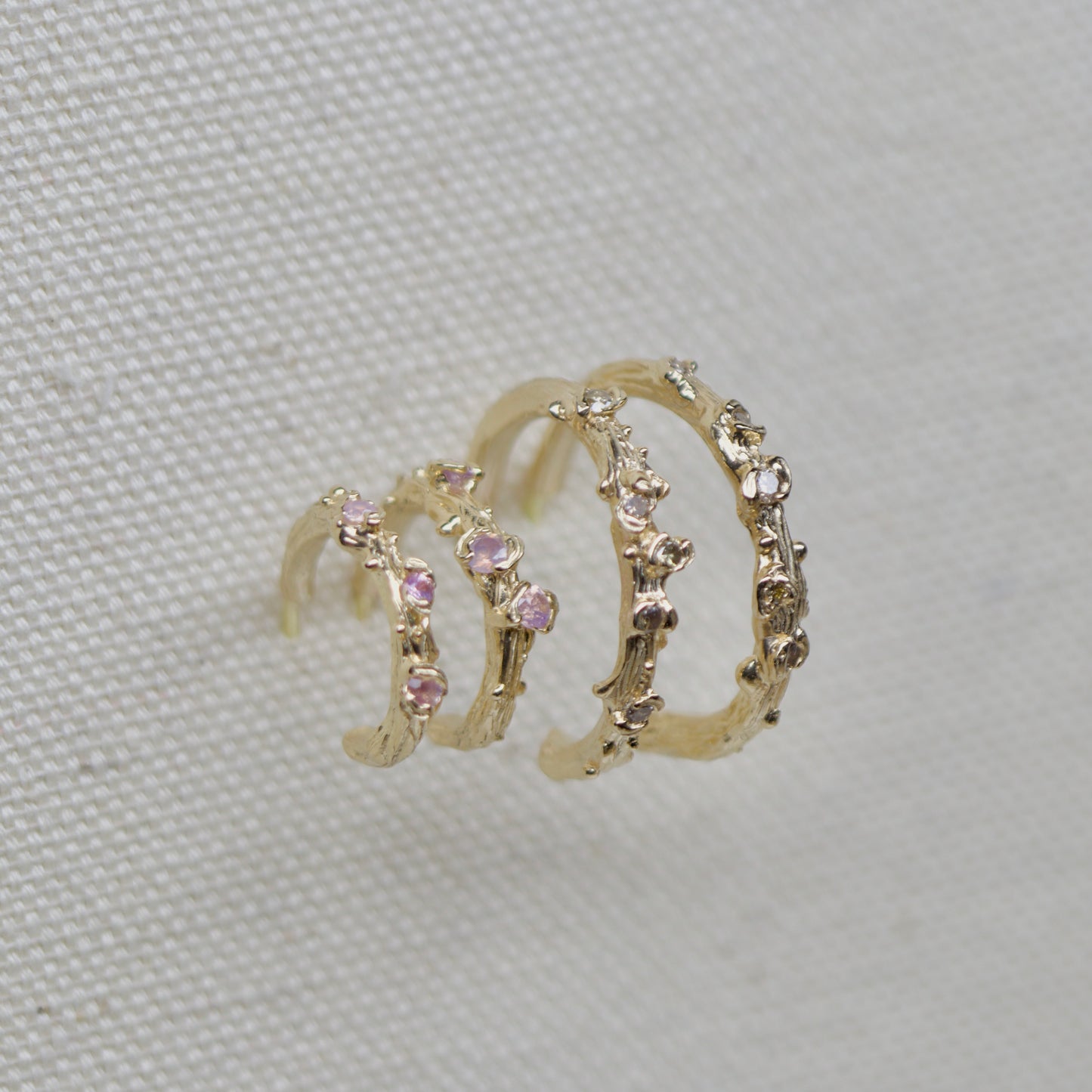 Fae styled midi hoops