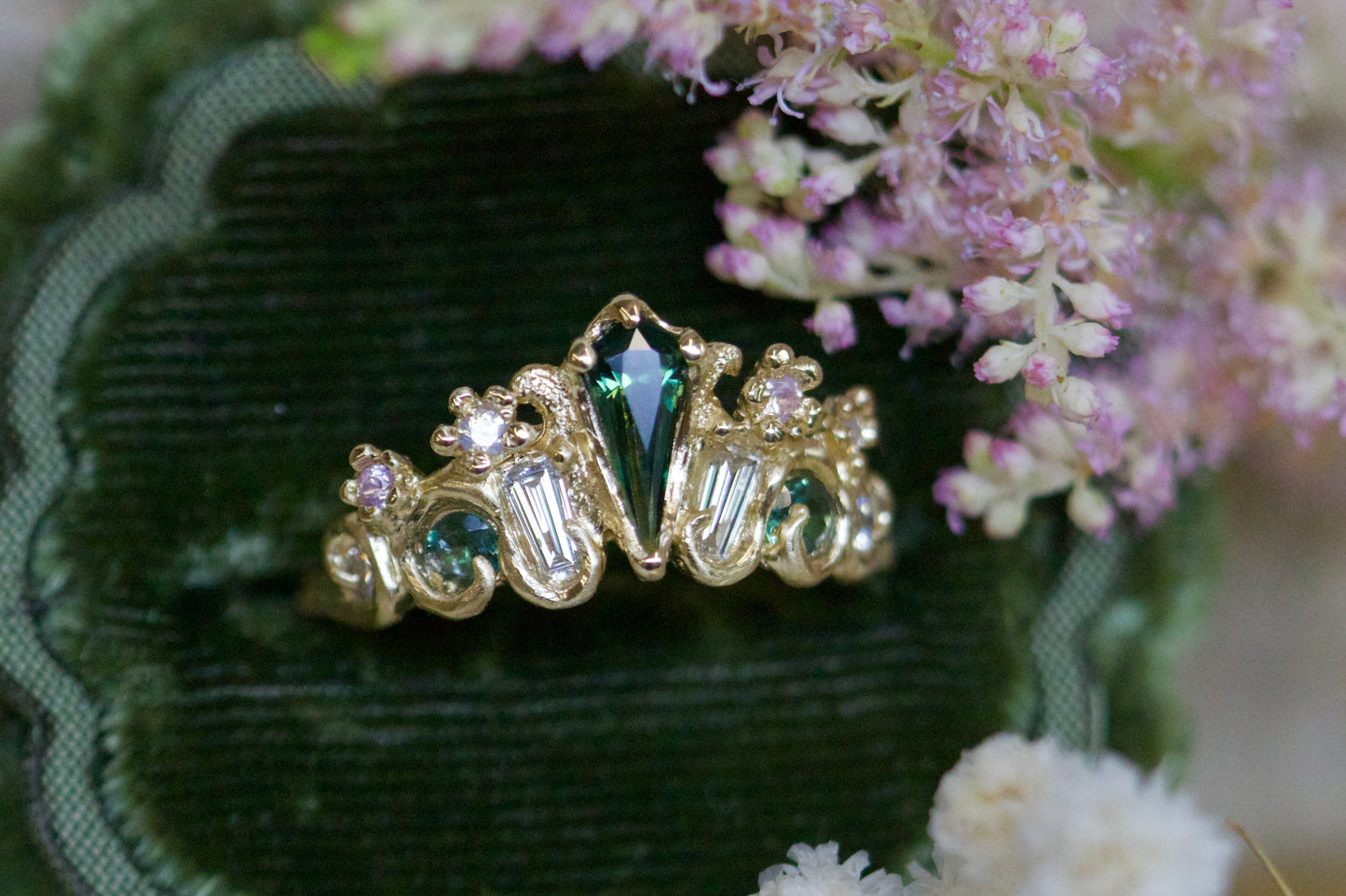 Branwen tiara ring ~ ready to ship