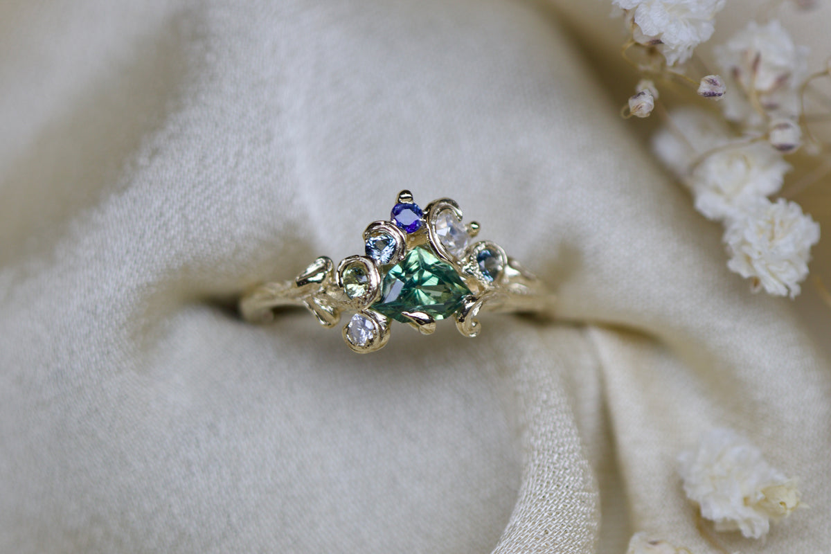 Sea foam cluster ( ready to ship )