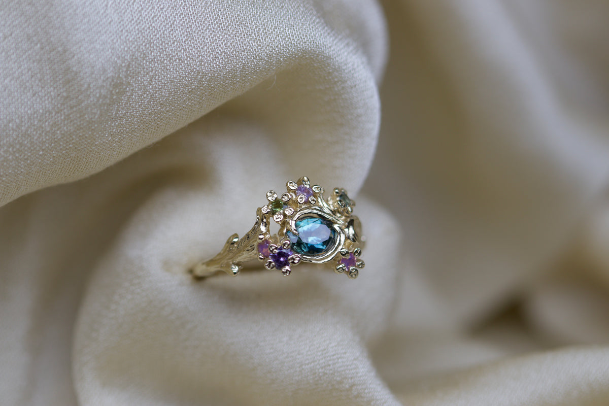 Wild Meadow ring ( ready to ship )