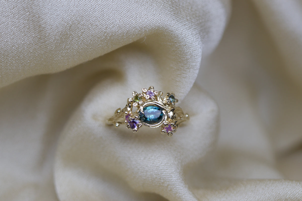 Wild Meadow ring ( ready to ship )