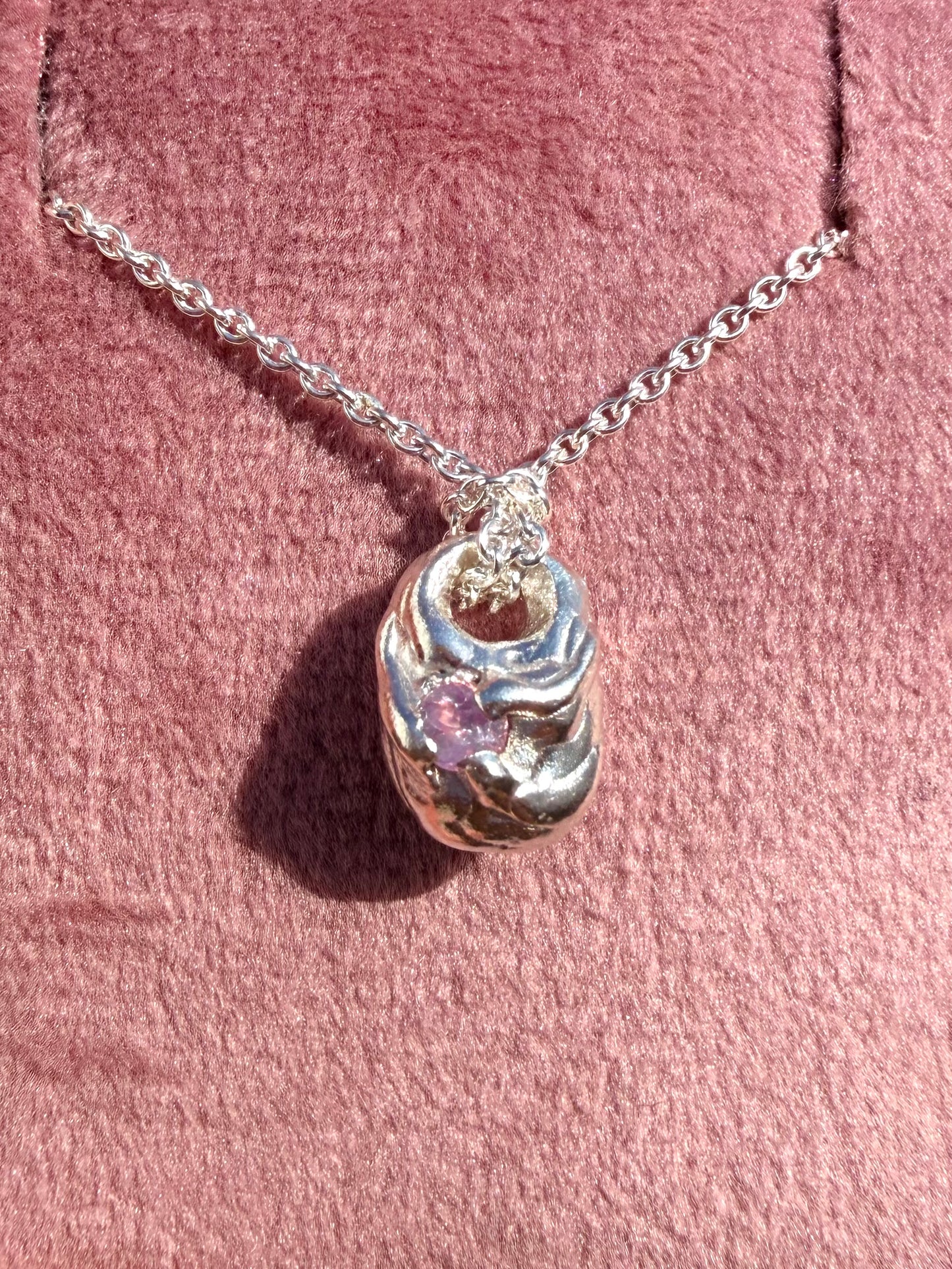 Hagstone necklace - Ready to ship