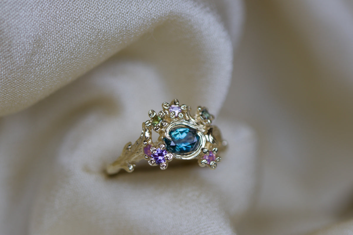 Wild Meadow ring ( ready to ship )
