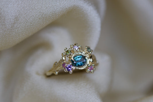 Wild Meadow ring ( ready to ship )