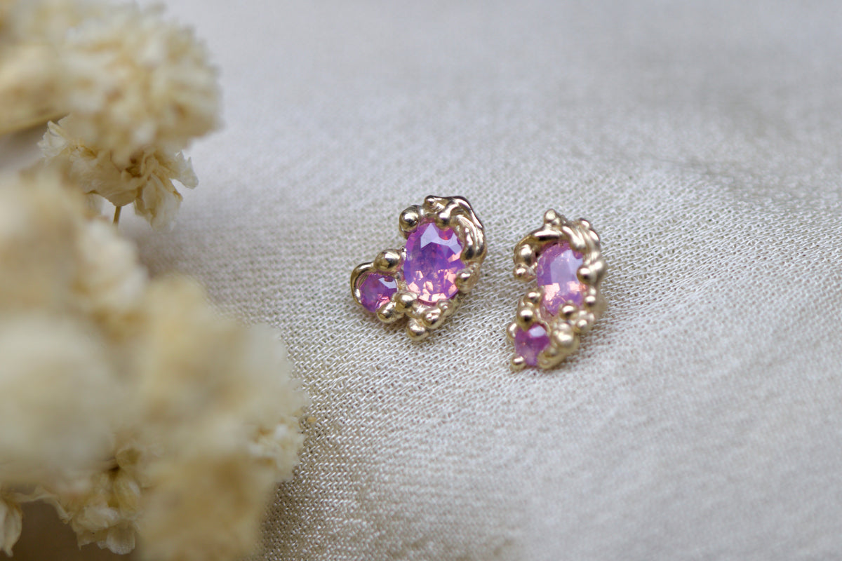 Bladder wrack studs ( ready to ship )