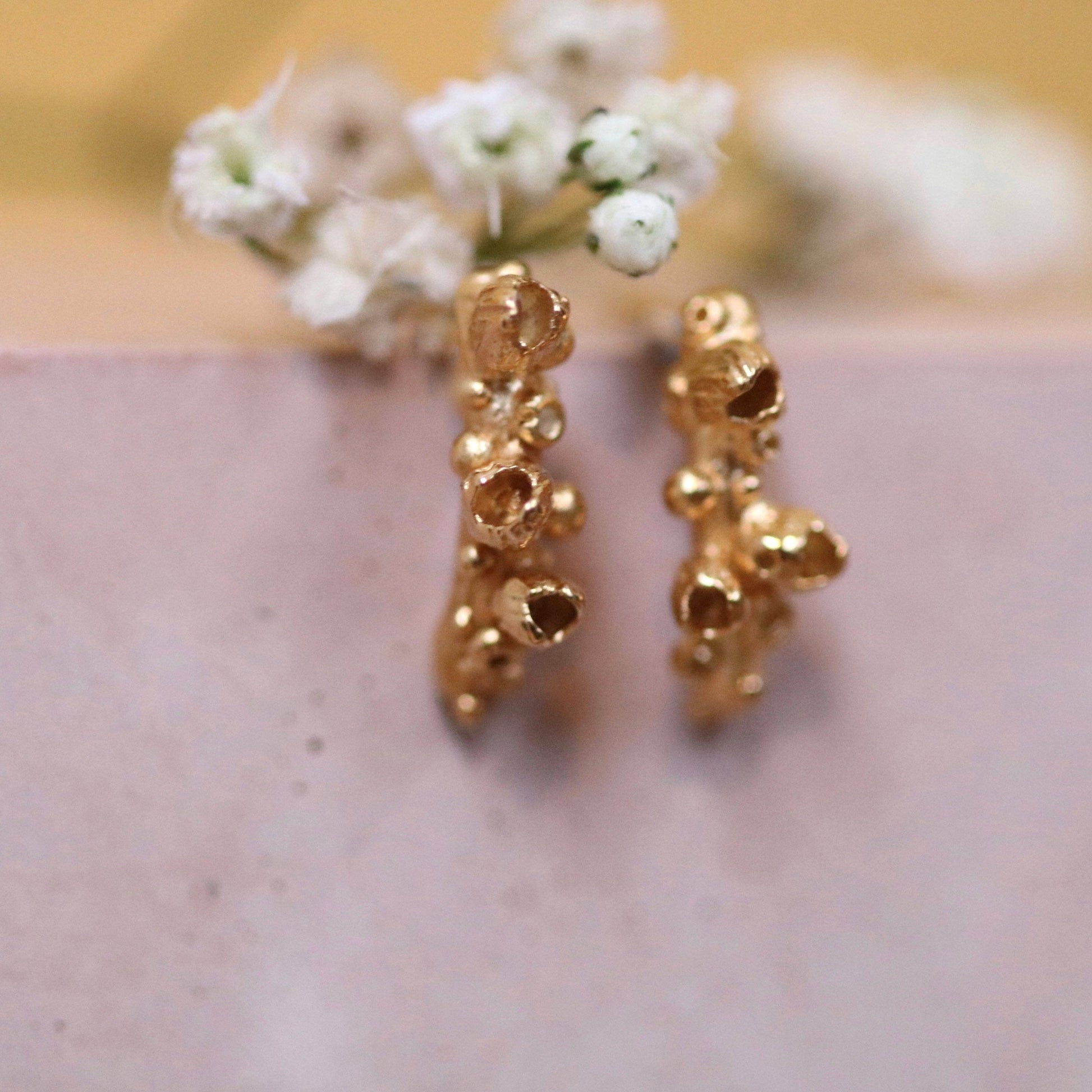 Tiny Barnacle Ear Climber / Studs